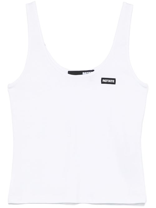 White tank top ROTATE BIRGERCHR | 113625400BCR685400